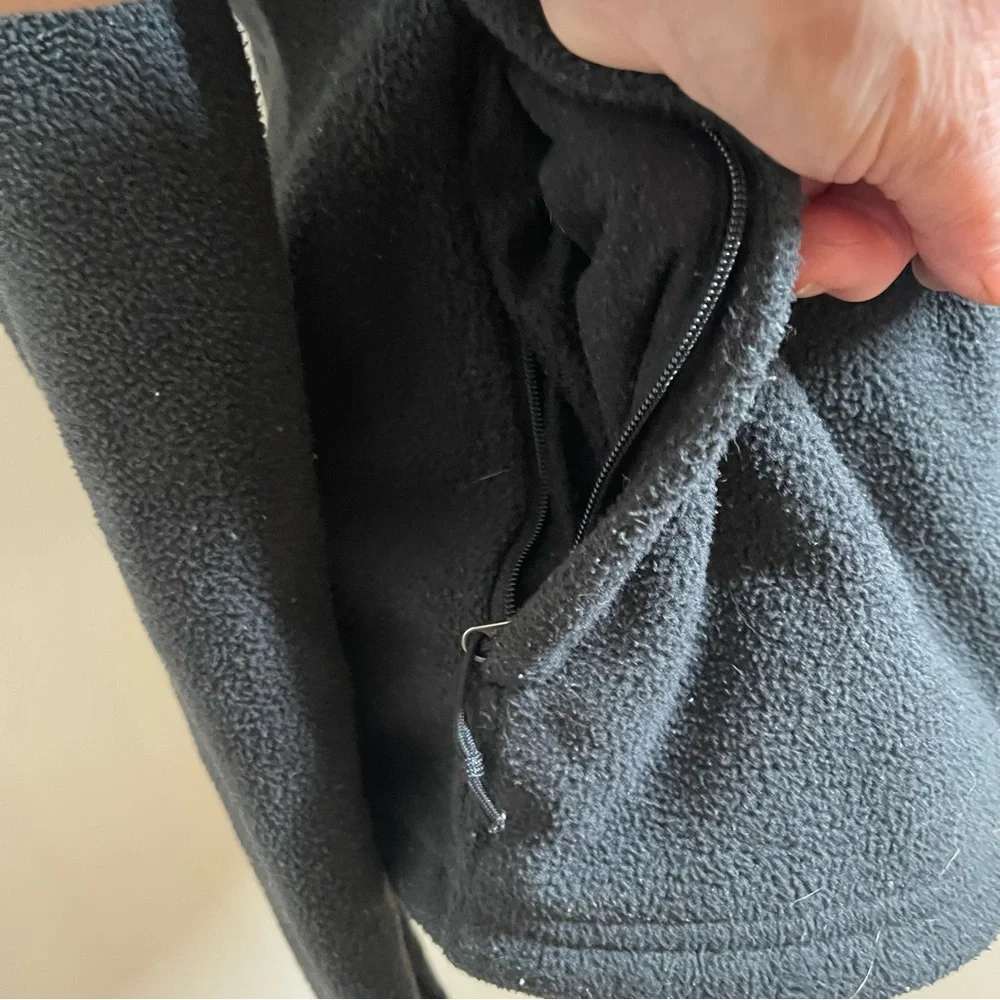 The North Face Women’s Black Full Zip Fleece Casual Jacket - Size Medium